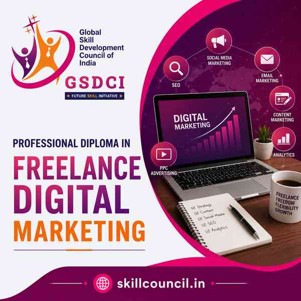 Online Course Professional Diploma in Freelance Digital Marketing