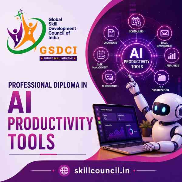 Online Course Professional Diploma in AI Productivity Tools