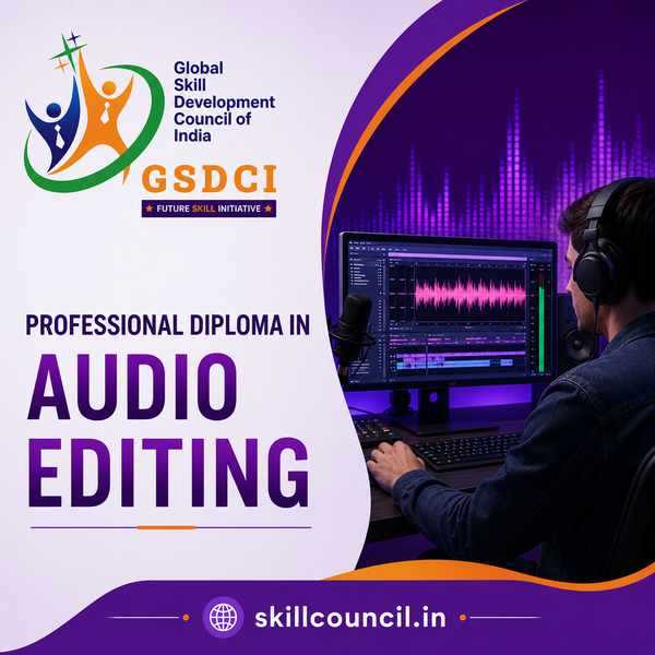 Online Course Professional Diploma in Audio Editing