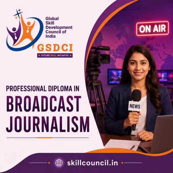 Online Course Professional Diploma in Broadcast Journalism