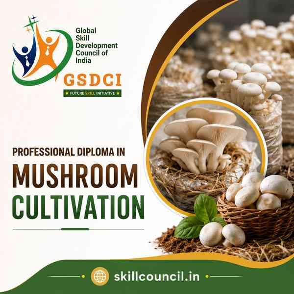 Online Course Professional Diploma in Mushroom Cultivation