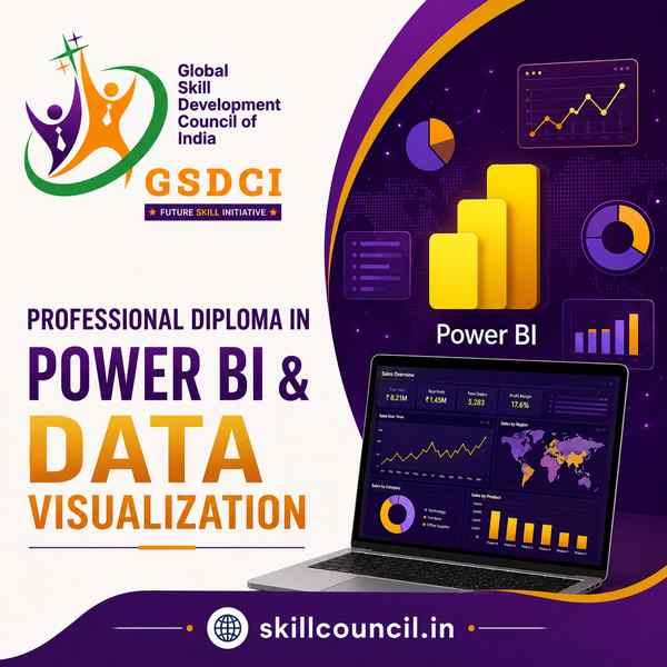 Online Course Professional Diploma in Power BI & Data Visualization