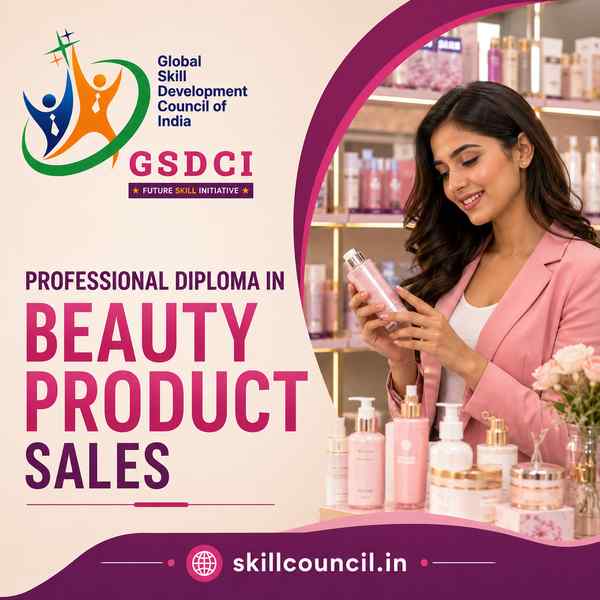 Online Course Professional Diploma in Beauty Product Sales