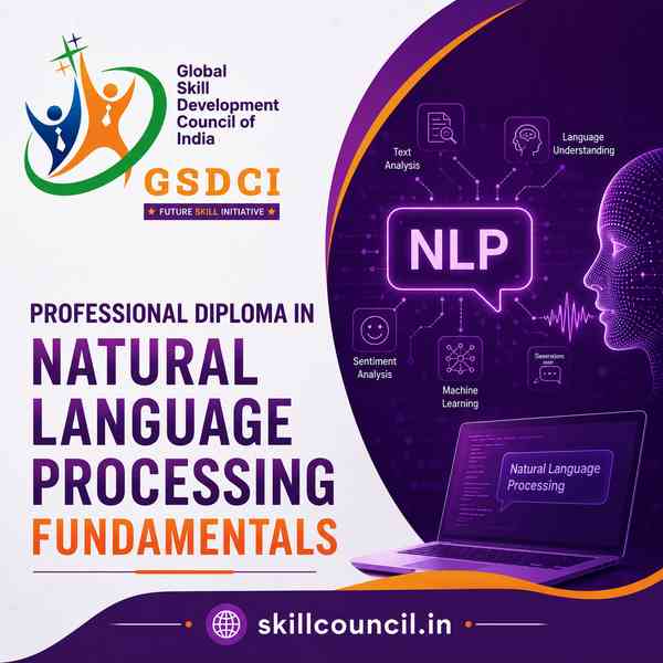 Online Course Professional Diploma in Natural Language Processing Fundamentals