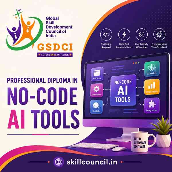 Online Course Professional Diploma in No-Code AI Tools