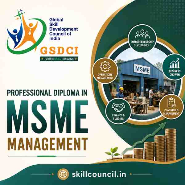 Online Course Professional Diploma in MSME Management