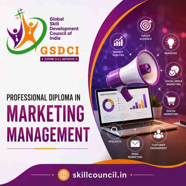 Online Course Professional Diploma in Marketing Management