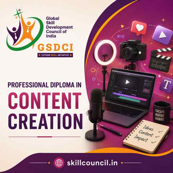 Online Course Professional Diploma in Content Creation