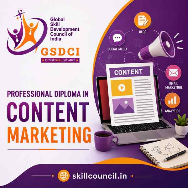 Online Course Professional Diploma in Content Marketing
