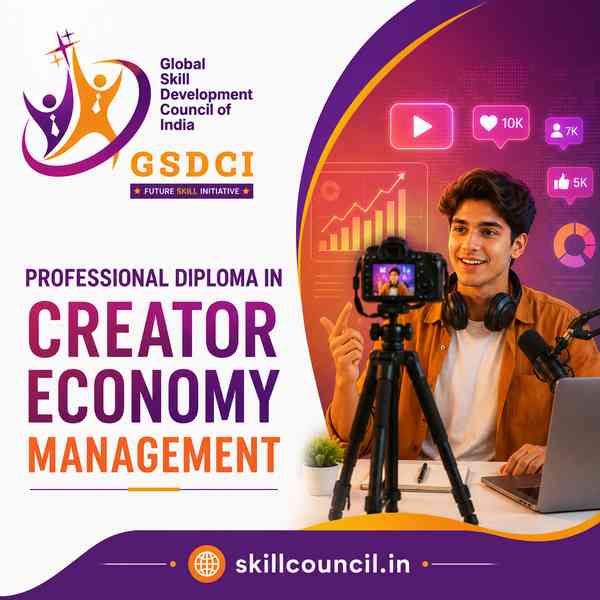 Online Course Professional Diploma in Creator Economy Management