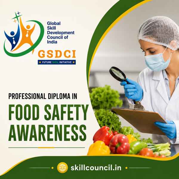 Online Course Professional Diploma in Food Safety Awareness