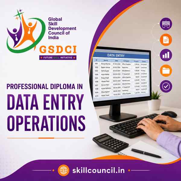 Online Course Professional Diploma in Data Entry Operations